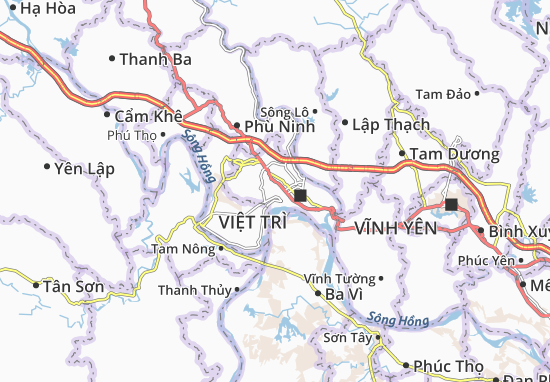 Kaart Plattegrond Minh Phương