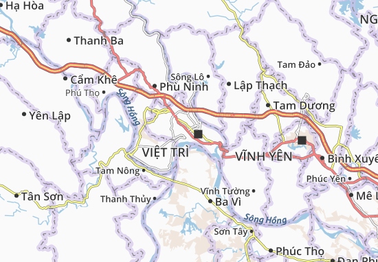 Carte-Plan Nông Trang