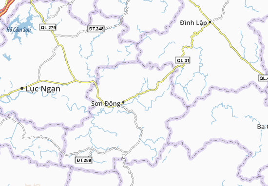 Karte Stadtplan Vĩnh Khương
