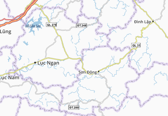 Chiên Sơn Map