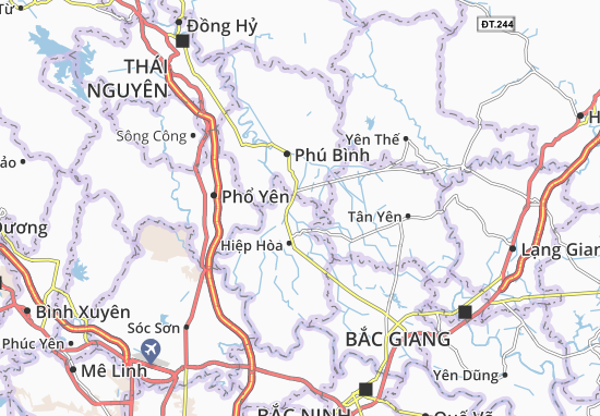 Carte-Plan Hoàng Lương