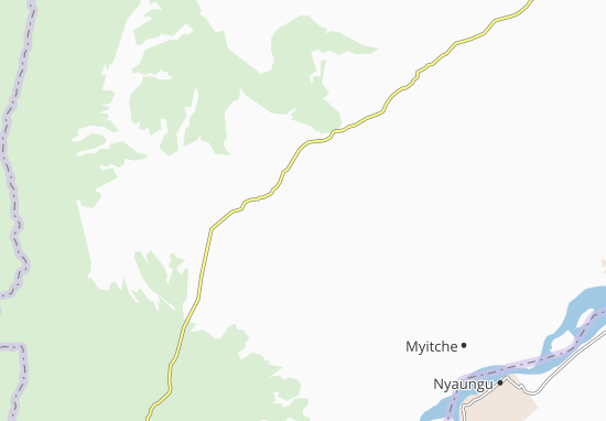 Kaart Plattegrond Pyinchaung