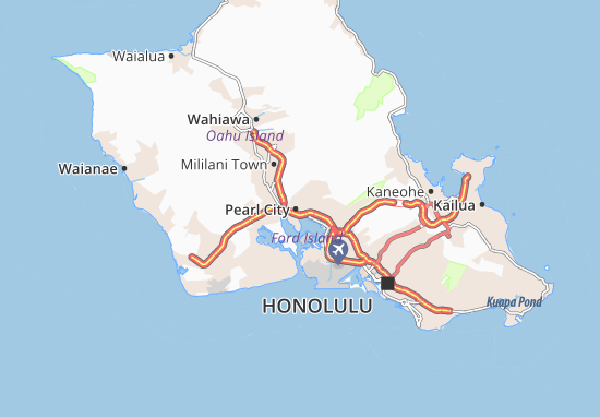 Pearl City Map