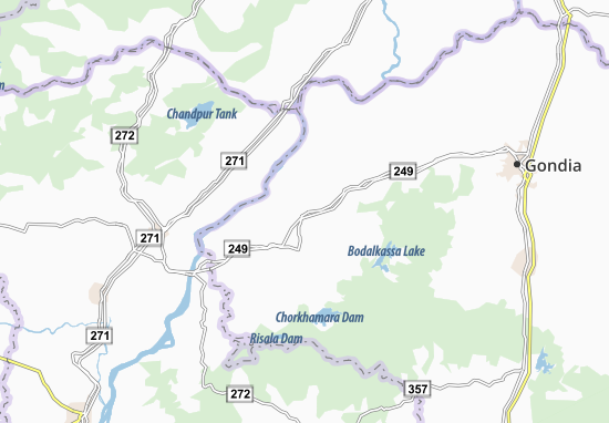 Karte Stadtplan Khamtalai