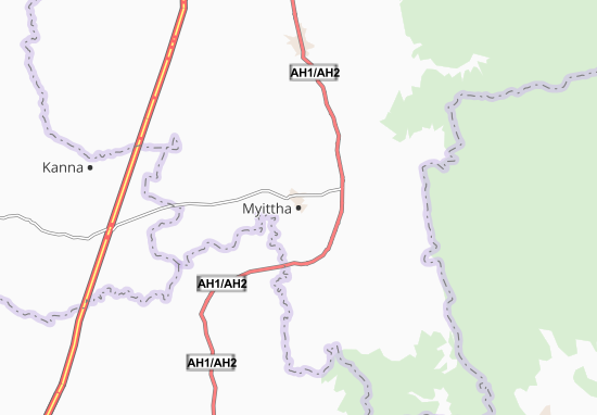 Kaart Plattegrond Myittha
