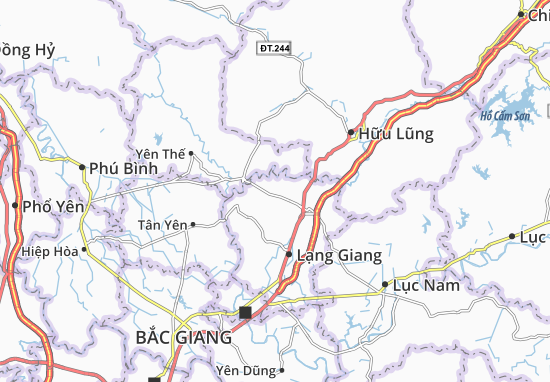 Karte Stadtplan Nghĩa Hòa