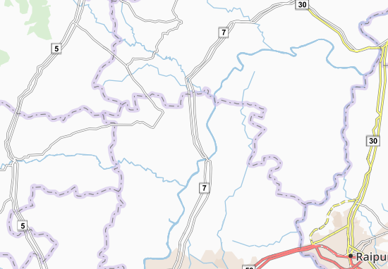 Karte Stadtplan Dhamda