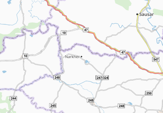 Karte Stadtplan Narkher