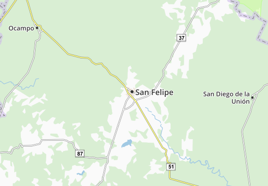 San Felipe Map