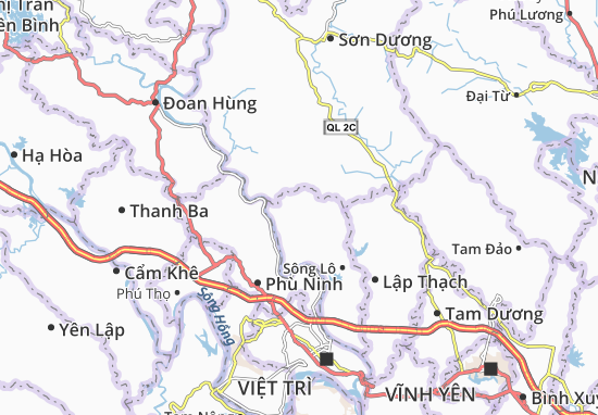 Kaart Plattegrond Quang Yên