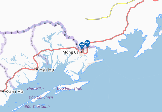 Carte-Plan Ninh Dương