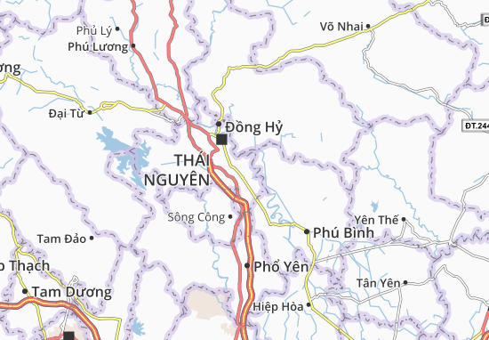 Mapa Cam Giá