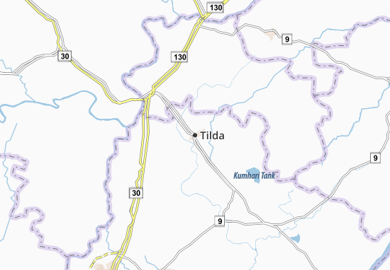 Mapa Tilda