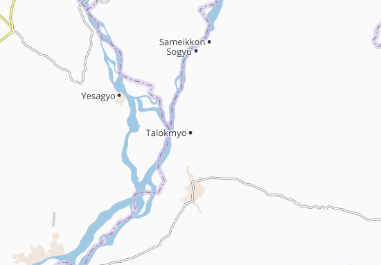 Karte Stadtplan Talokmyo