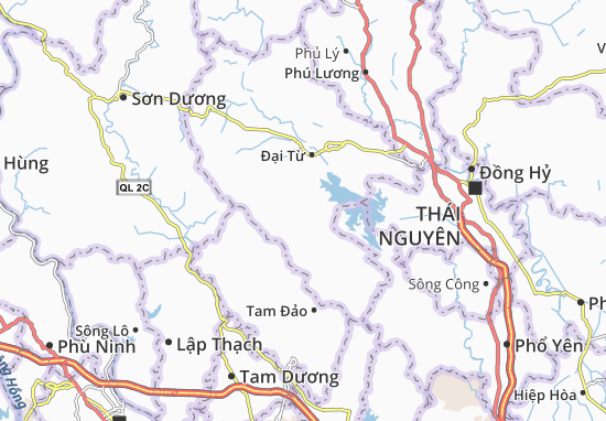 Karte Stadtplan Văn Yên