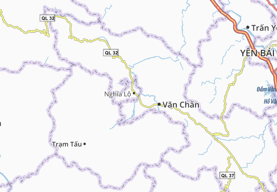 Kaart Plattegrond Phù Nham