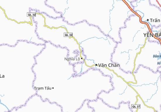Karte Stadtplan Trung Tâm
