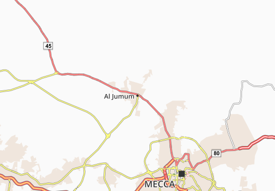 Kaart Plattegrond Al Jumum