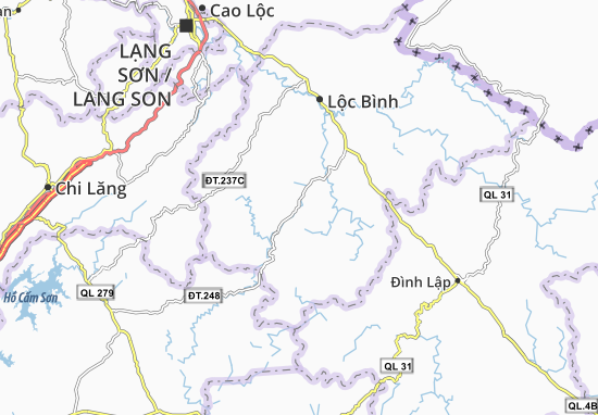 Karte Stadtplan Nam Quan