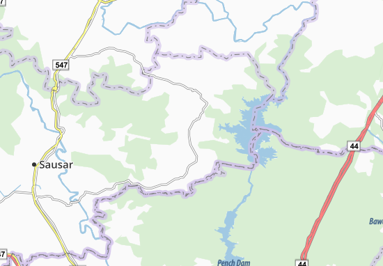 Karte Stadtplan Khamarpanj