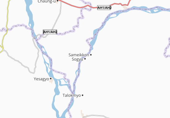 Karte Stadtplan Sogyu