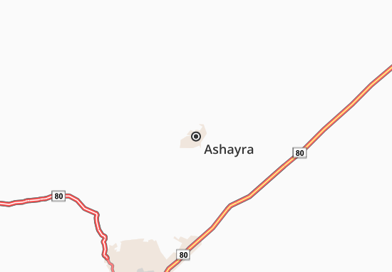 Kaart Plattegrond Ashayra