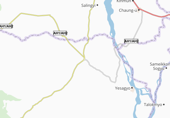 Kaart Plattegrond Lingadaw