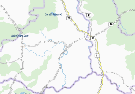 Mapa Waraseoni