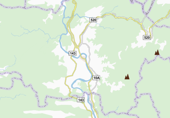 Kaart Plattegrond Bonaigarh