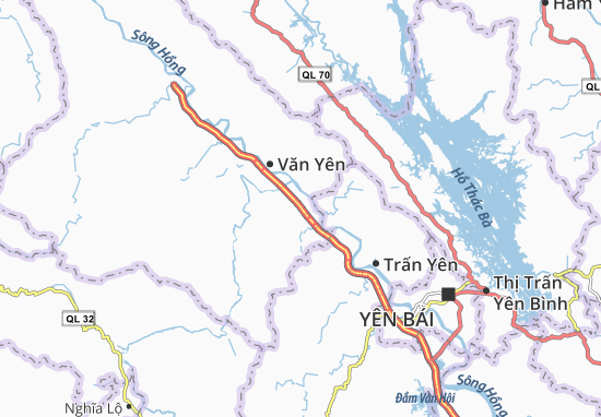 Kaart Plattegrond Xuân Ái