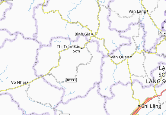 Kaart Plattegrond Chiêu Vũ