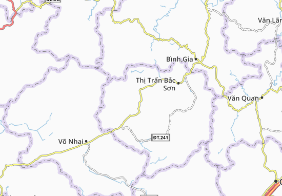 Karte Stadtplan Vũ Sơn