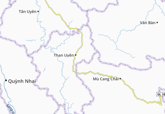 Karte Stadtplan Hua Nà