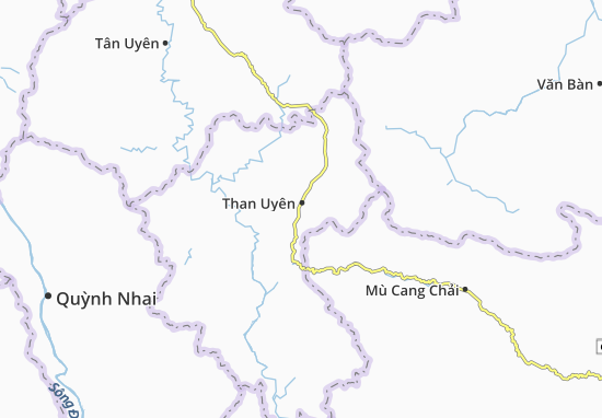 Kaart Plattegrond Mường Cang