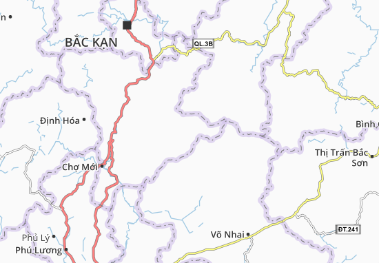 Kaart Plattegrond Yên Cư