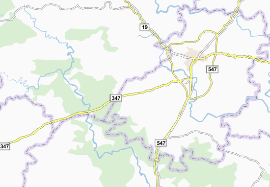 Karte Stadtplan Saonli