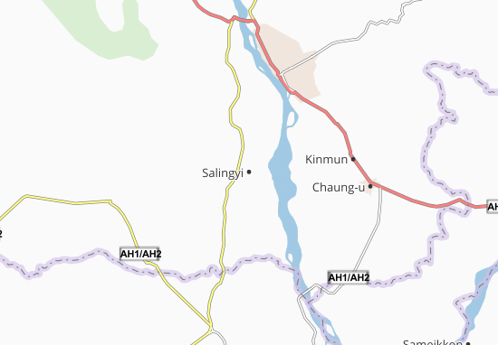 Kaart Plattegrond Salingyi