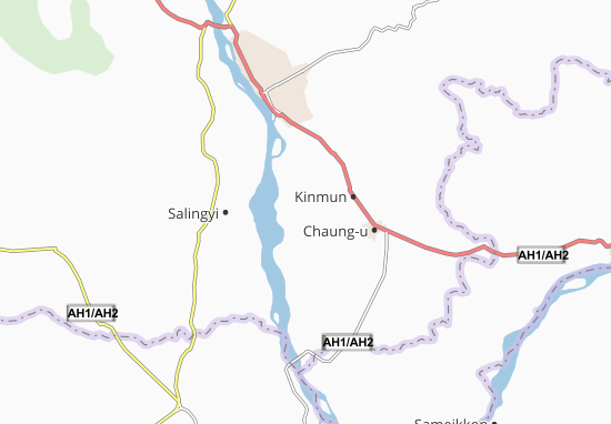 Kaart Plattegrond Shwedakya