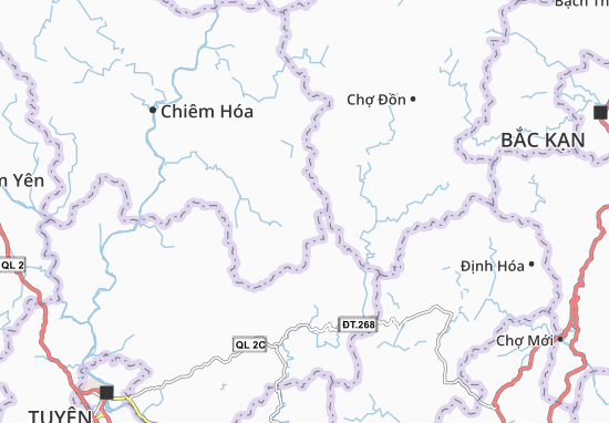 Linh Phú Map