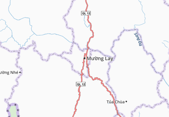 Karte Stadtplan Mường Lay