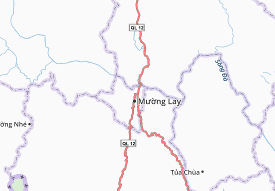 Kaart Plattegrond Sông Đà