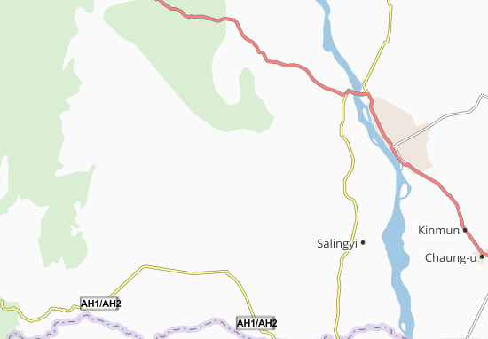 Yinmabin Map