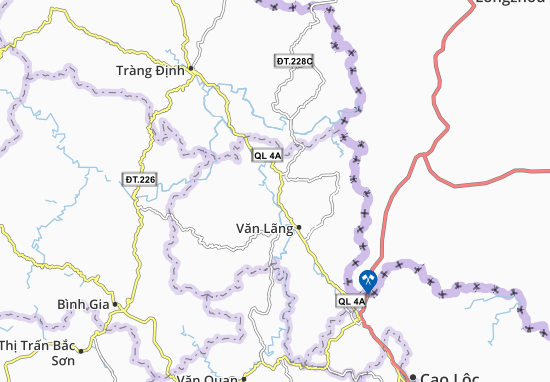 Karte Stadtplan Trùng Quán