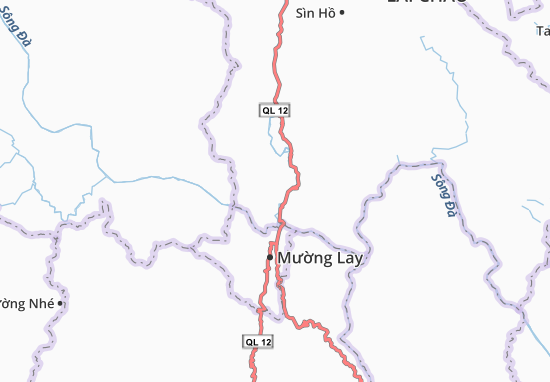 Kaart Plattegrond Pú Đao
