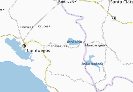 Mapa Cumanayagua