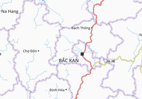 Kaart Plattegrond Đôn Phong