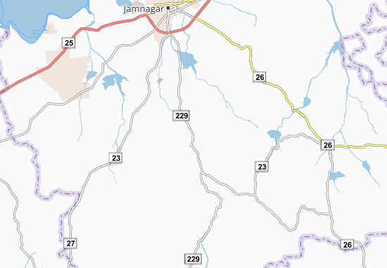 Karte Stadtplan Panchasara Nana