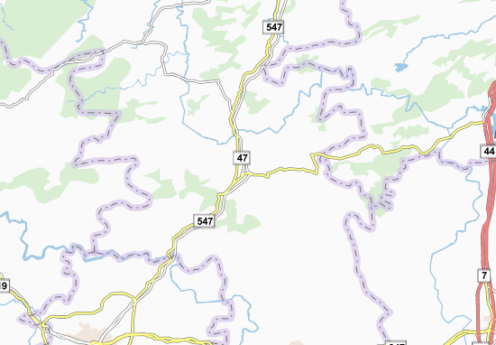 Karte Stadtplan Amarwara