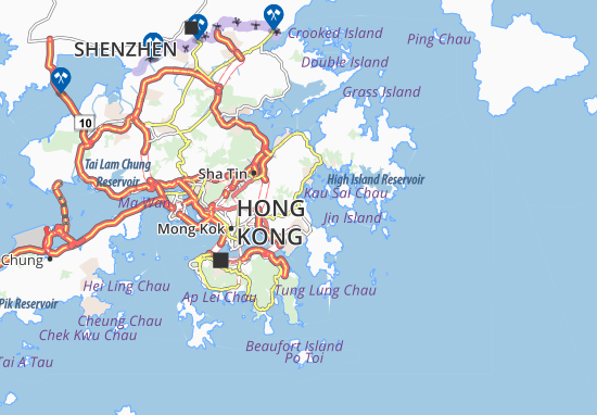 Karte Stadtplan Ta Ku Ling