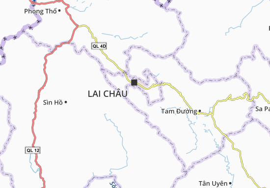 Karte Stadtplan Nùng Nàng